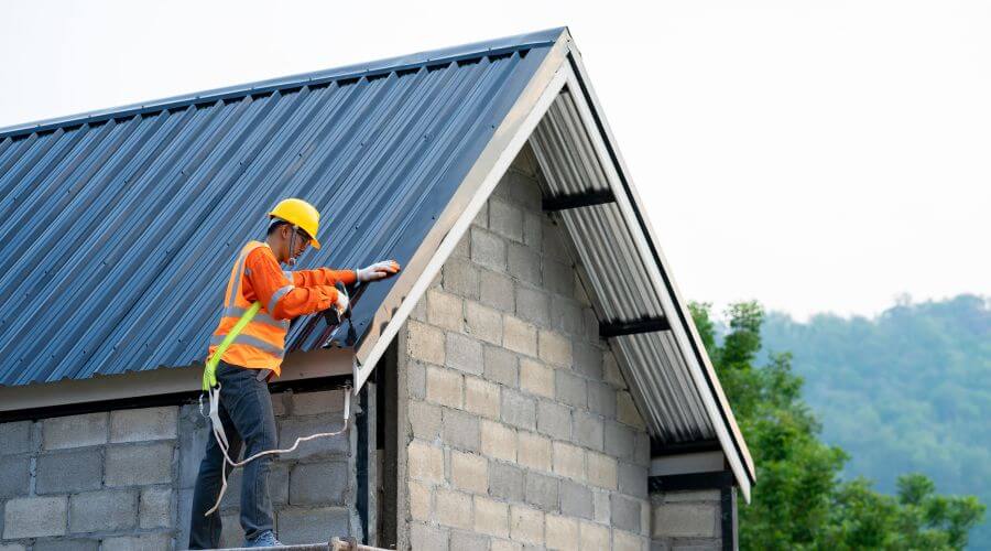 Professional metal roof installation in Skellytown, TX